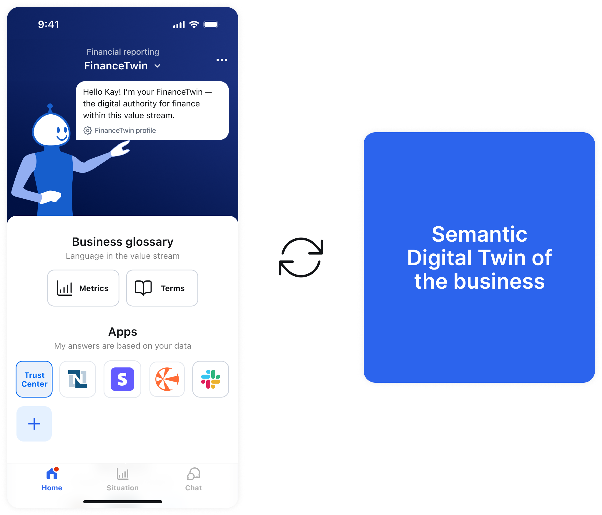 FinanceTwin standalone interface